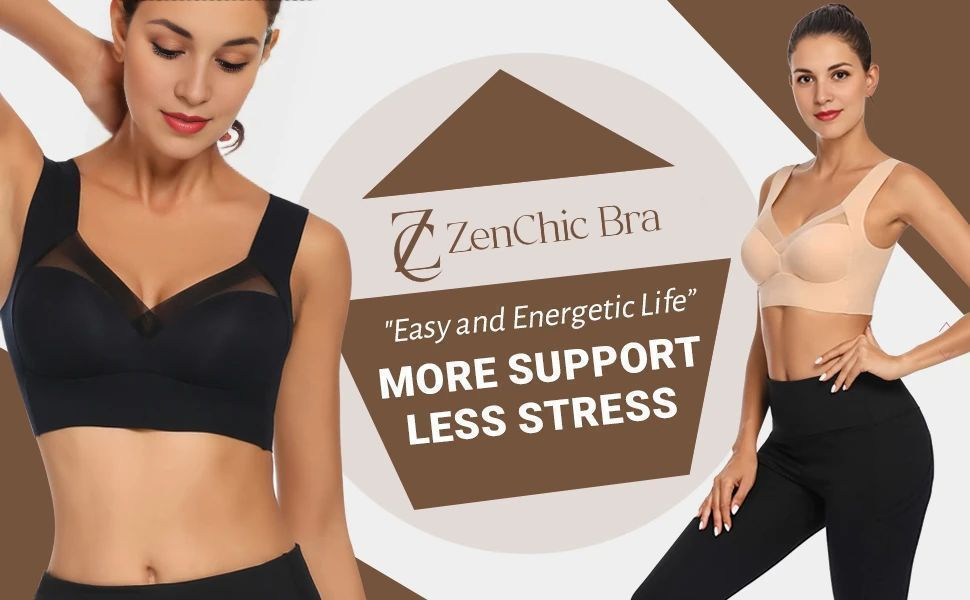 ZenChic Bra - LAST DAY SALE 72% OFF - Seamless Sexy Push Up Wireless Bra